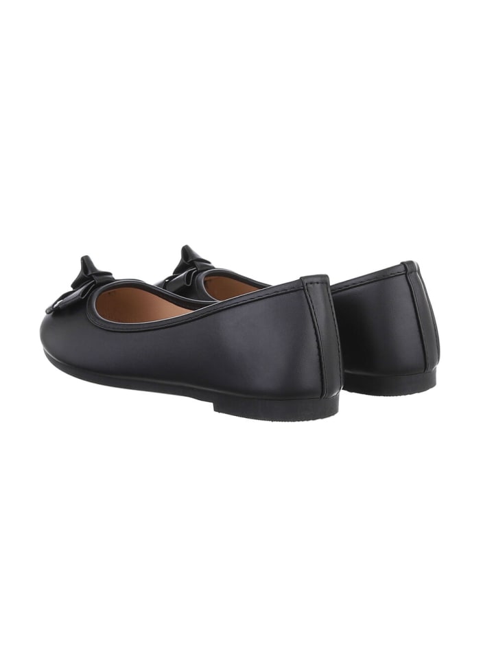 Ital-Design Ballerina in Schwarz günstig kaufen