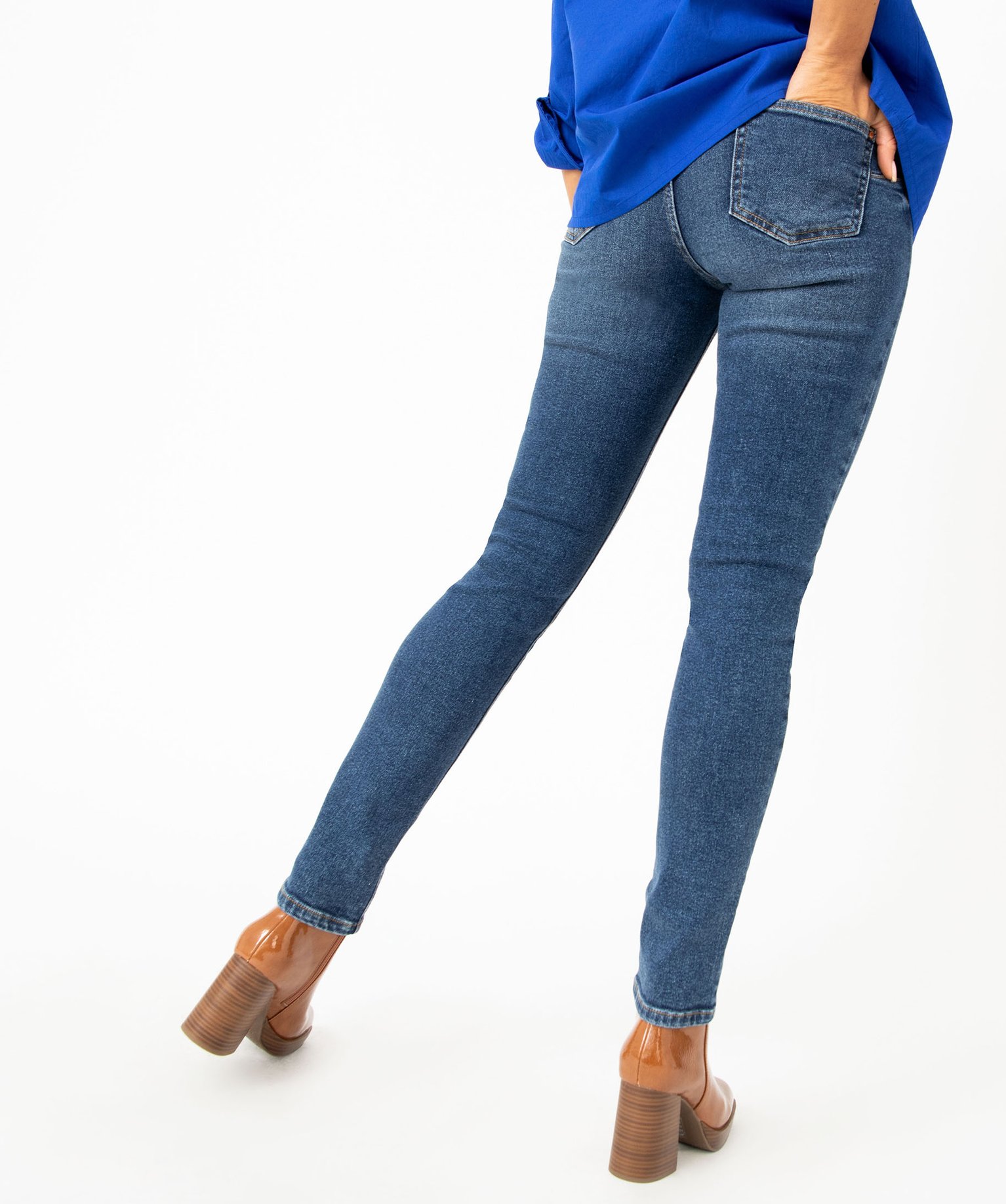 Jean slim push up femme brut | GEMO