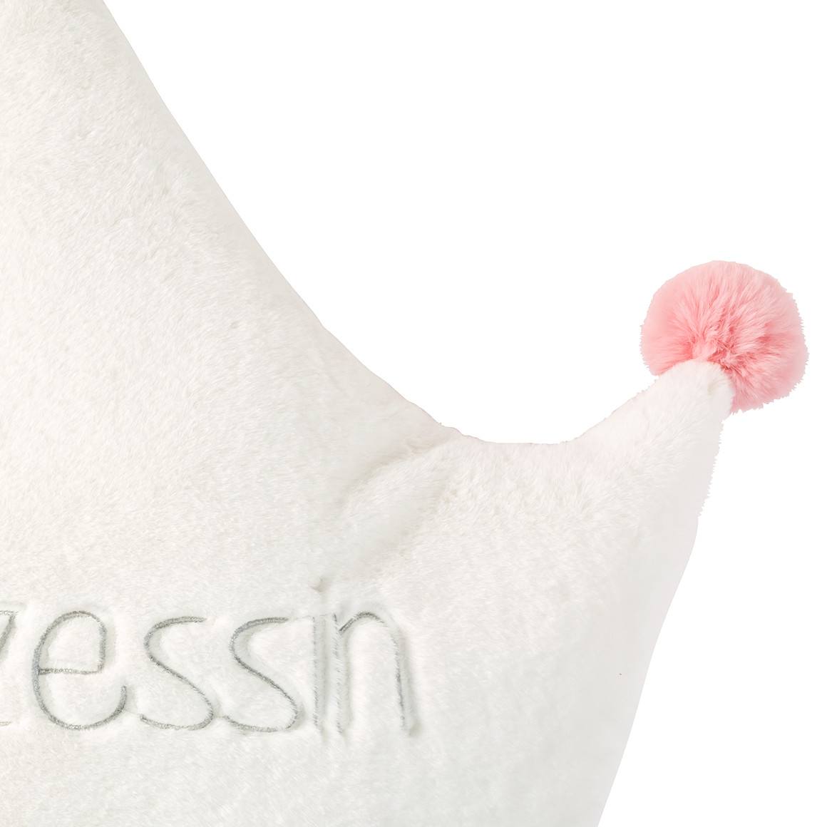 Großes Kissen in Kronen-Form