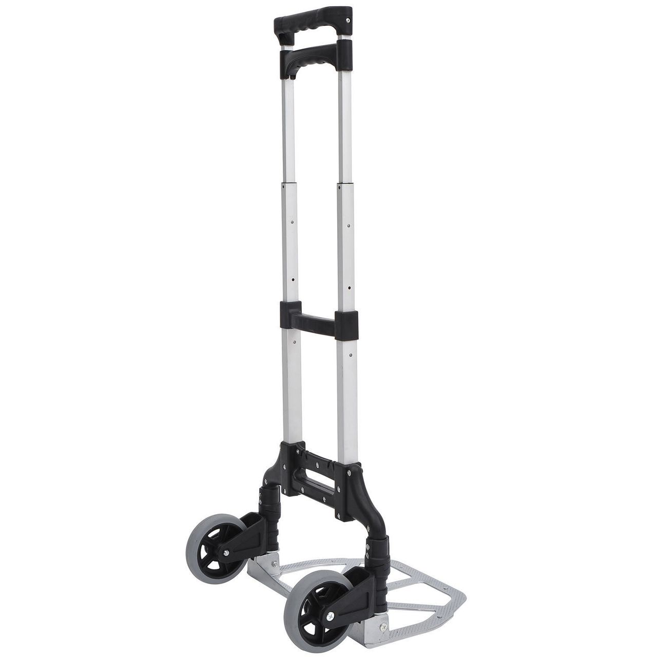 HOMCOM Alu Handkarre Transportkarre Sackkarre Stapelkarre 70kg klappbar