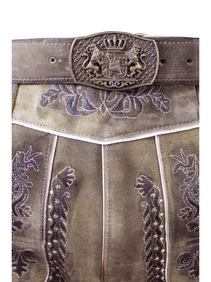 Edelnice Lederhose Valentin in braun günstig kaufen