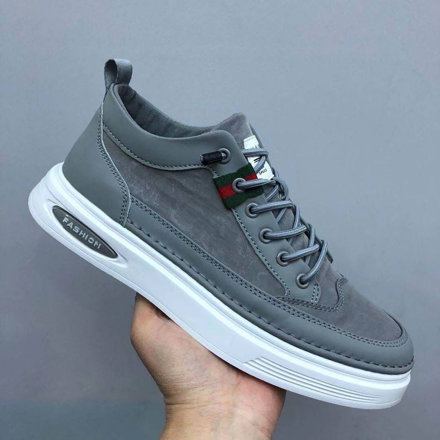 Daisred Freizeitschuhe Herren Leicht Sportschuh elastisch schnürschuh Sneaker