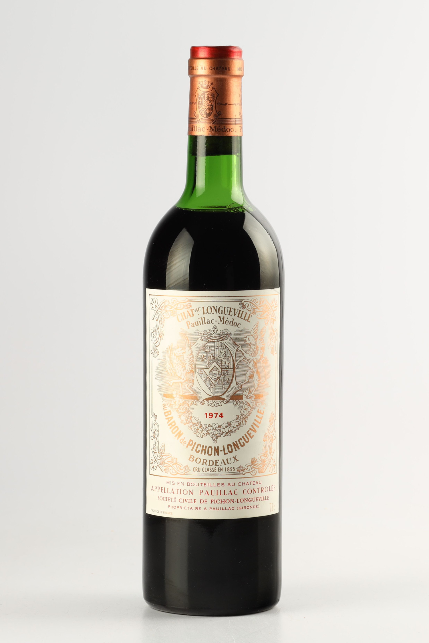 Château Pichon Longueville Baron 1974, Pauillac