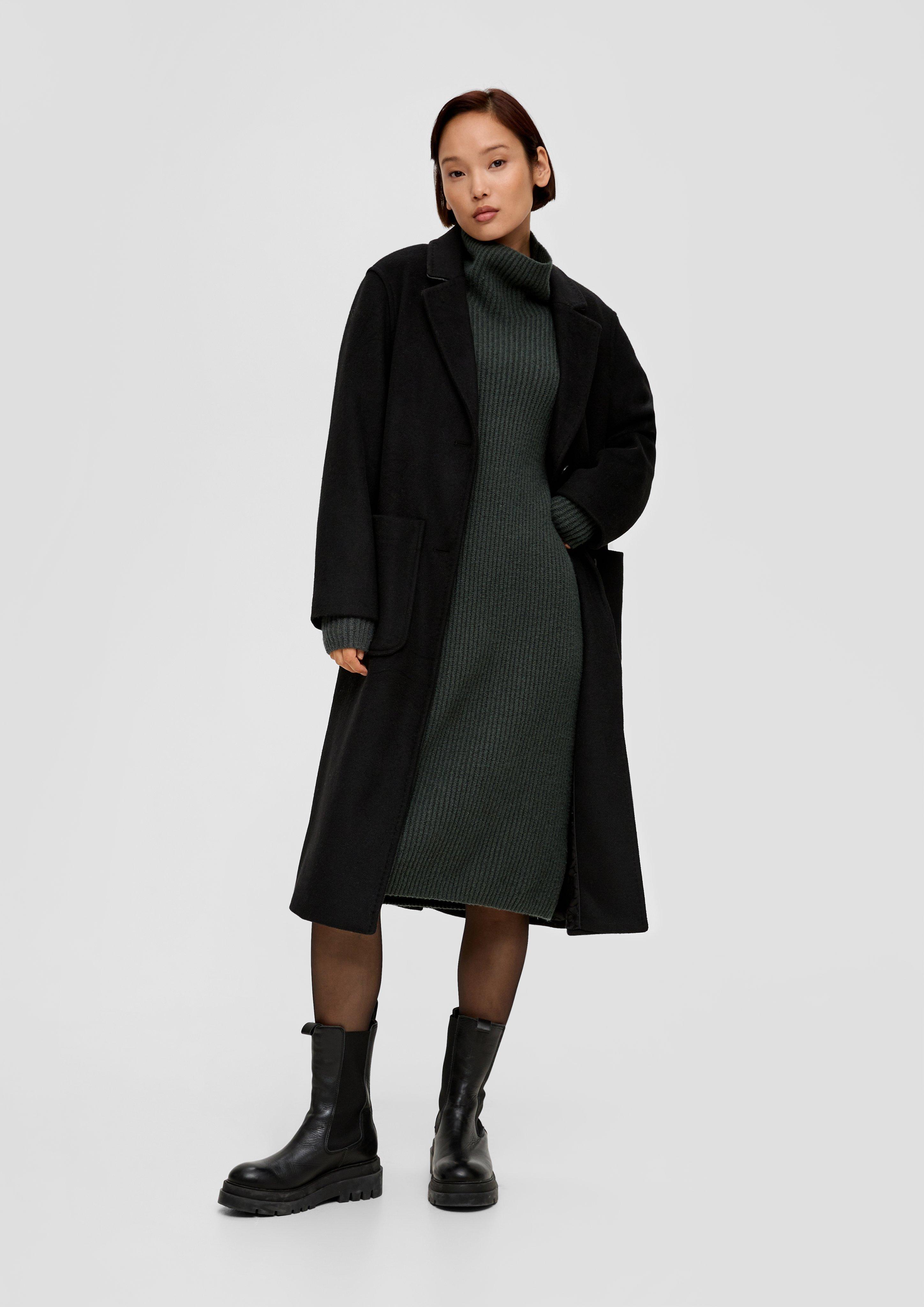 Strickkleid mit Stehkragen  2135279-7909