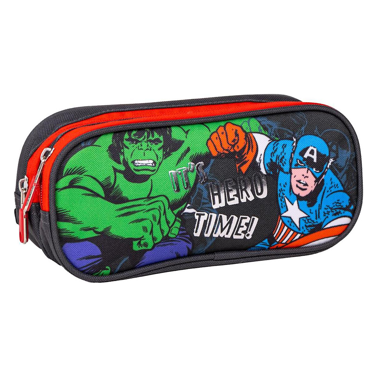 Doppel-Schlampermäppchen Marvel Avengers, unbefüllt