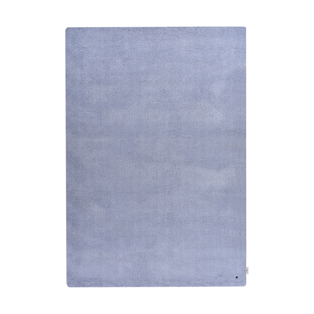Hochflorteppich Cozy light blue