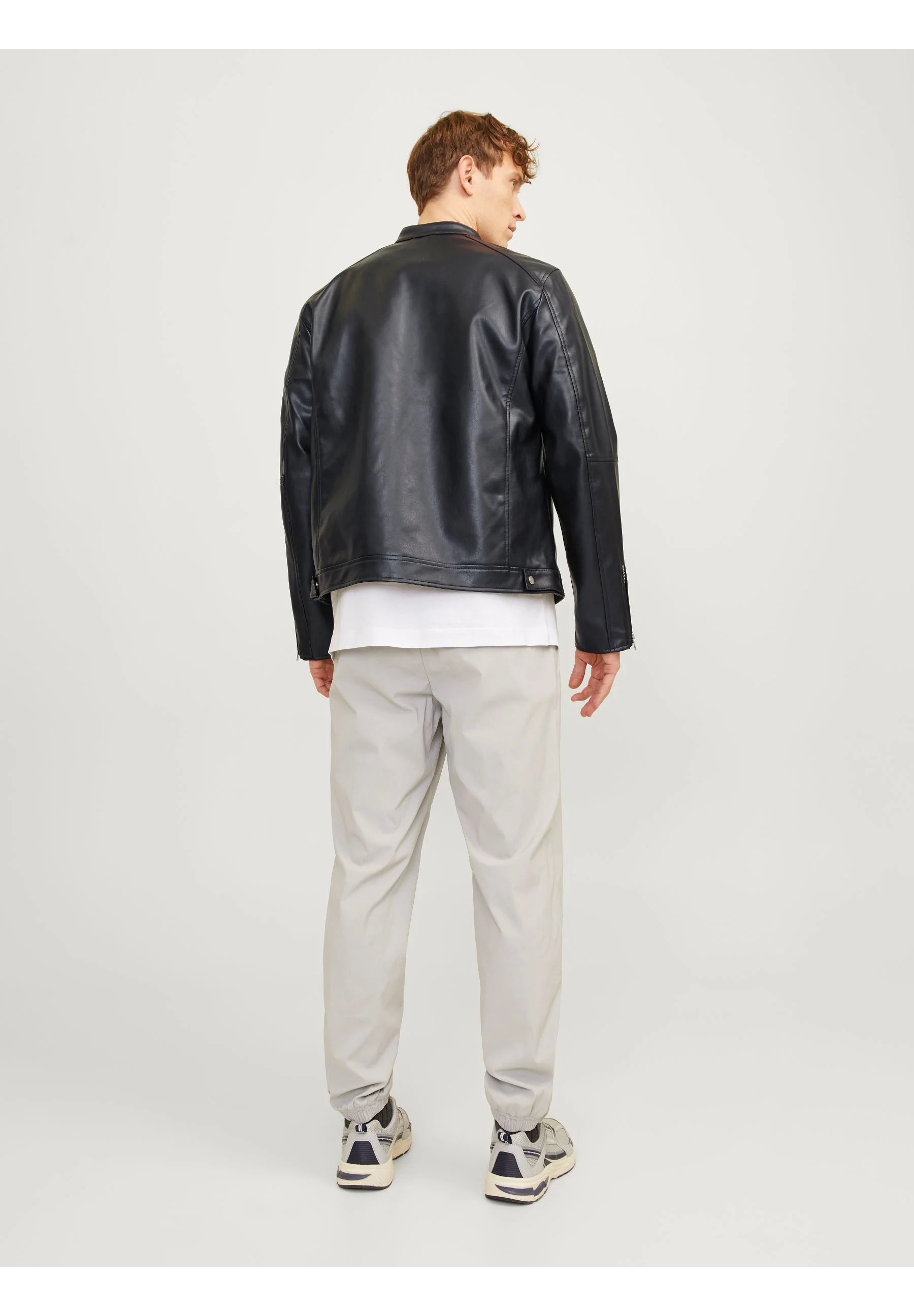 Jack & Jones JCOGRAIN JACKET - Chaqueta de piel sintética