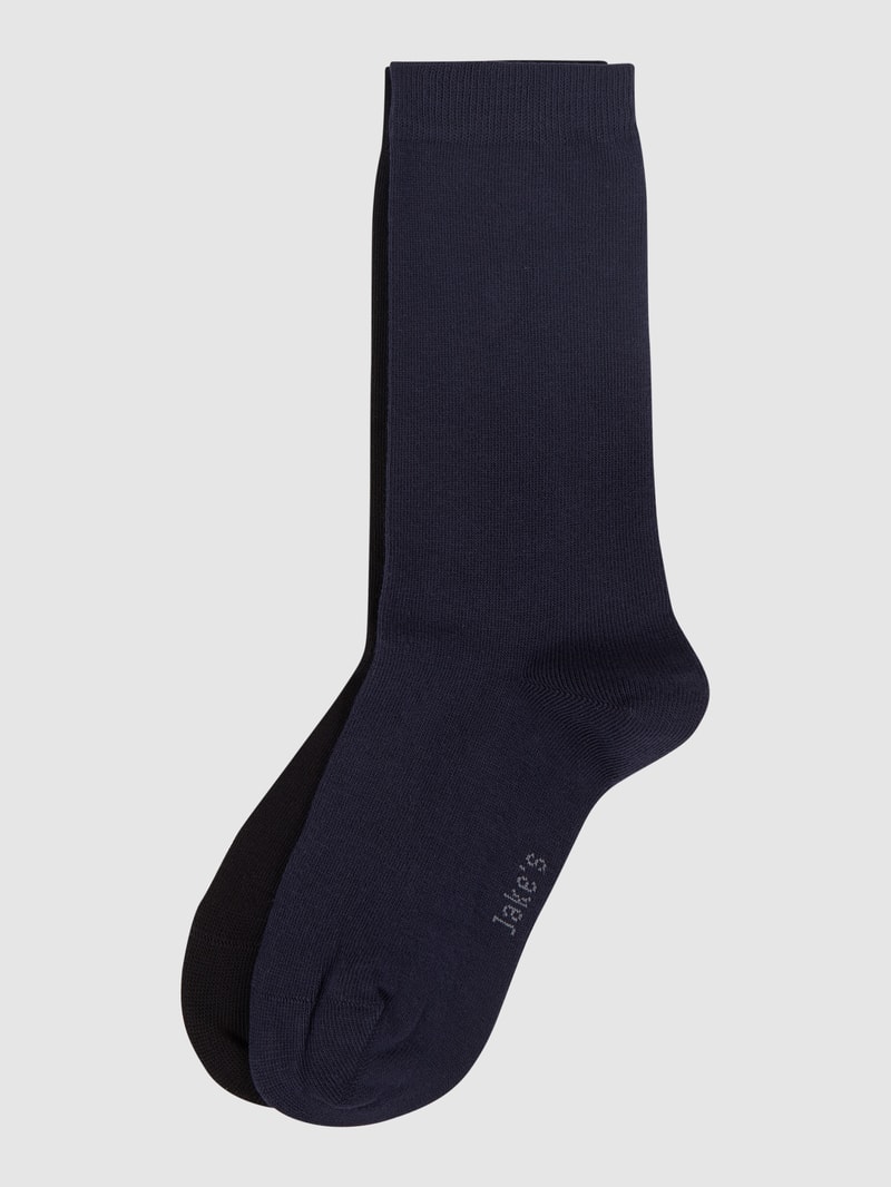 Socken im 2er-Pack in schwarz