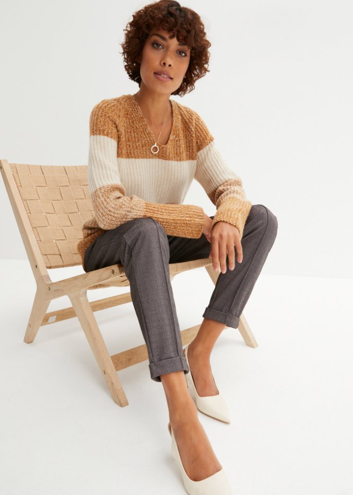 Wollpullover mit Good Cashmere Standard®-Anteil