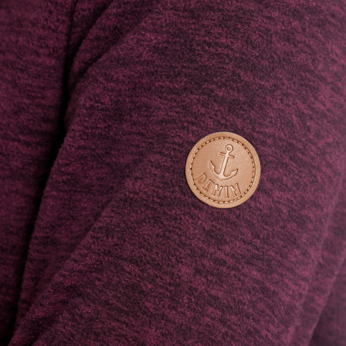 Damen Fleecejacke mit Kapuze