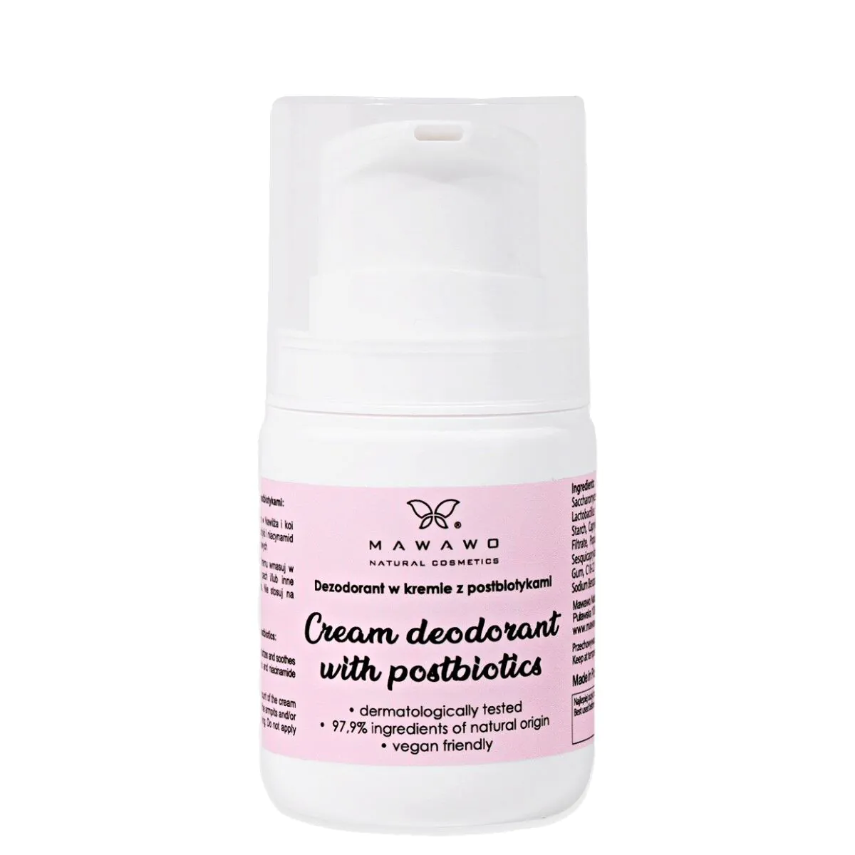 Mawawo kremasti dezodorans s postbioticima 50ml