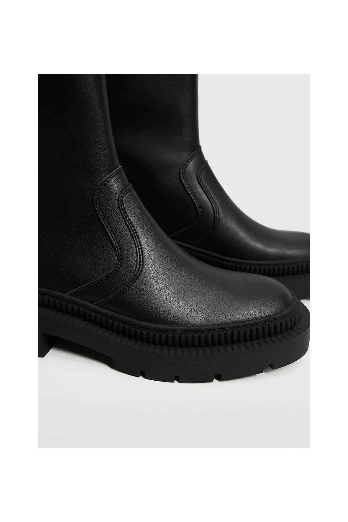 Mango Bottines Femme couleur noir