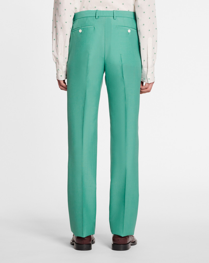 PANTALON DROIT AVEC CEINTURE