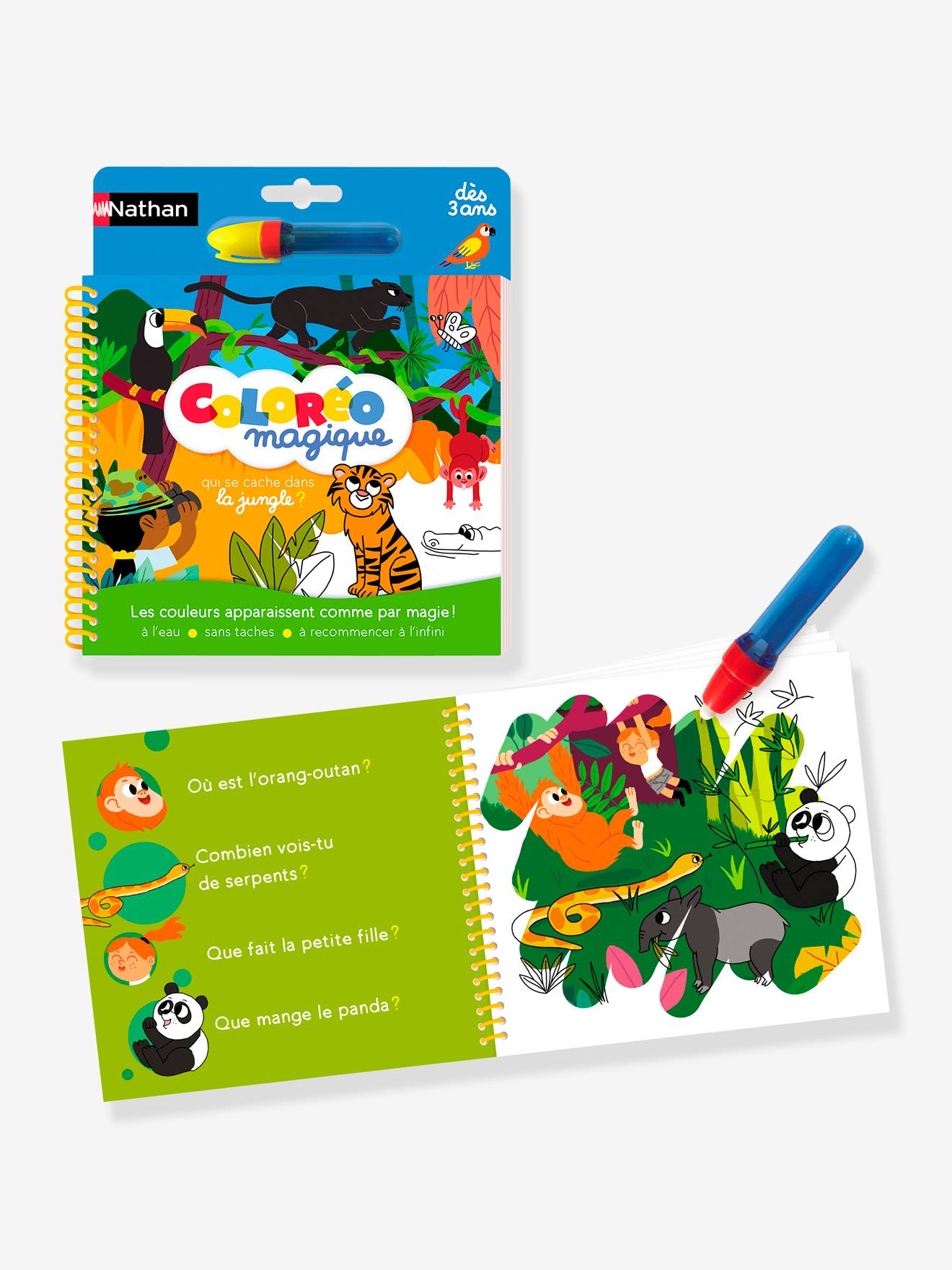 Carnet Coloréo jungle