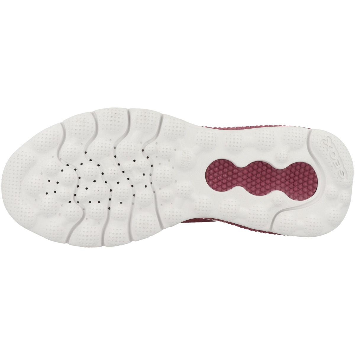 Geox D Spherica Actif A Sneaker Low bordeaux