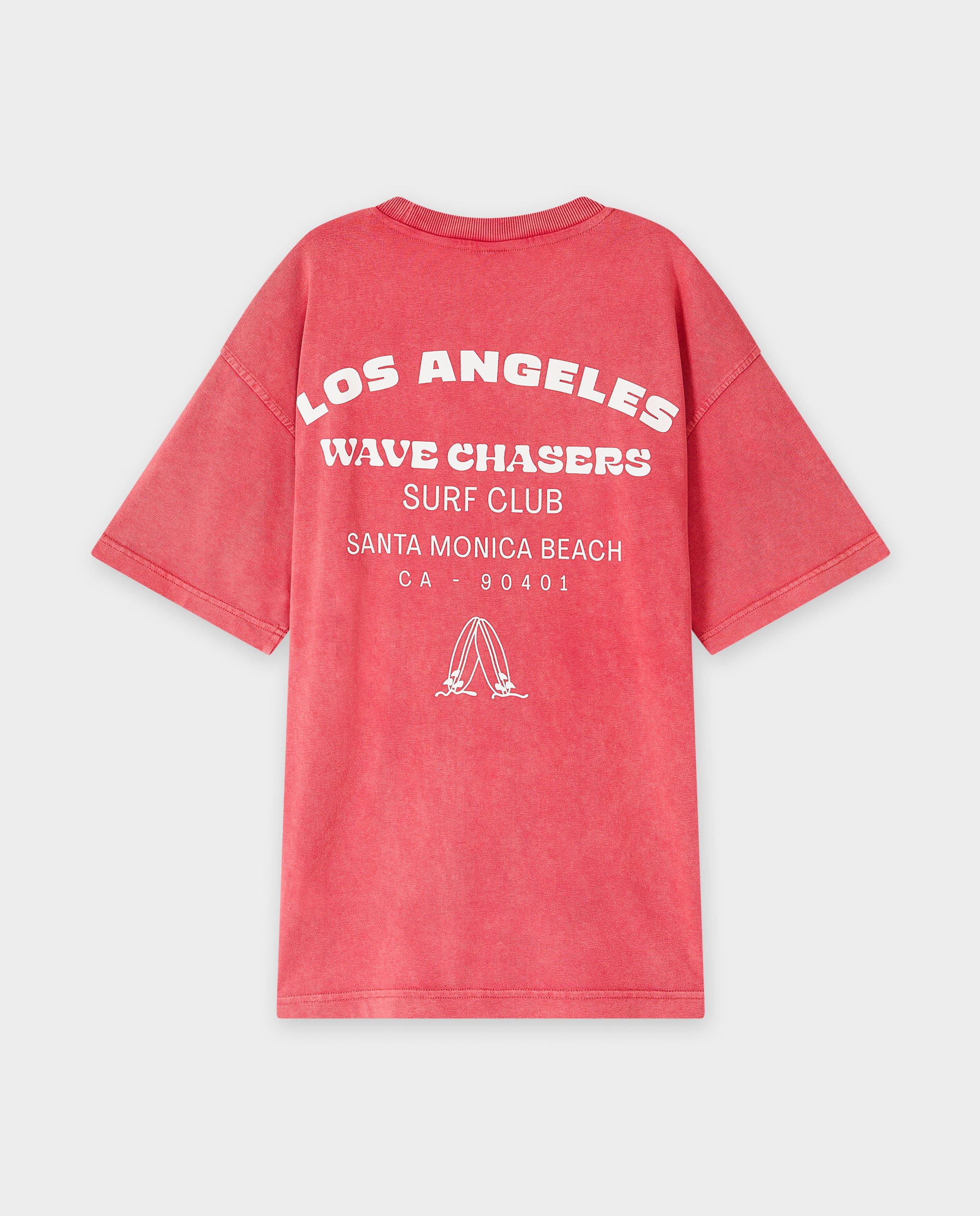 Tricou CKS cu imprimeu roșu pe spate