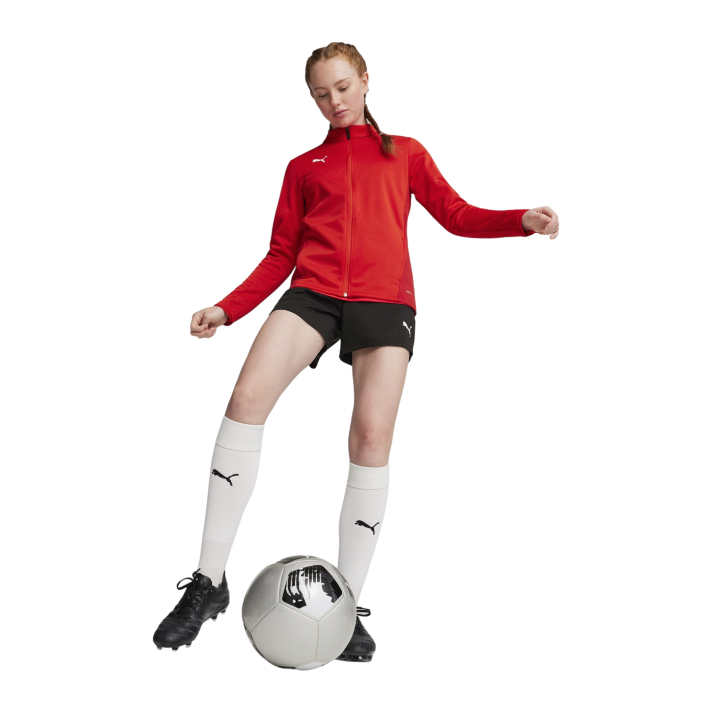 PUMA teamGOAL Trainingsjacke Damen Rot F01