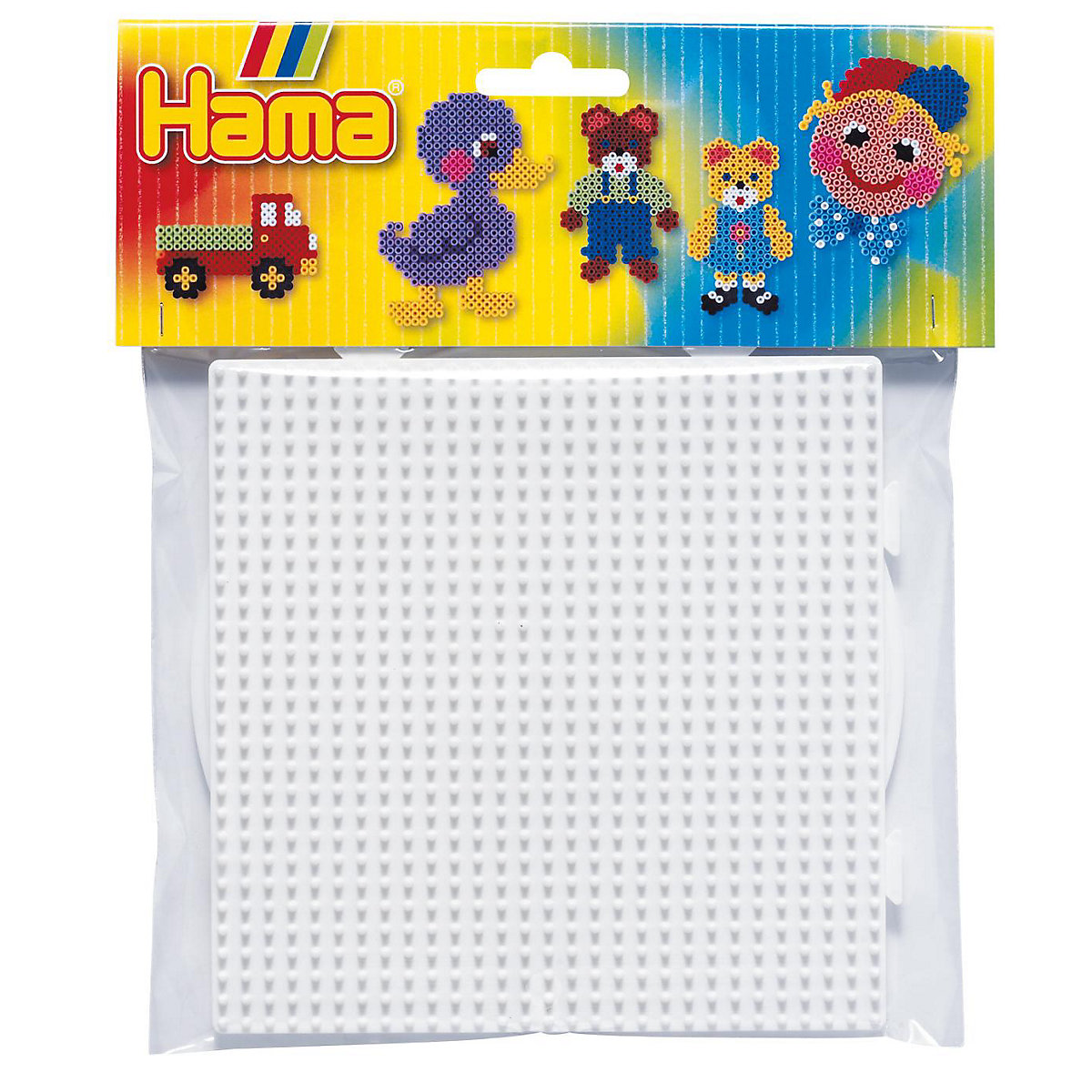 HAMA 4453 Beutel mit 2 midi-Stiftplatten - Quadrat & Kreis (221, 234)