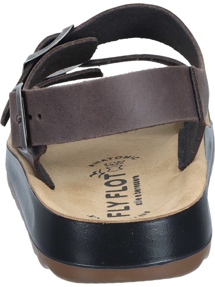 FlyFlot Klassische Sandaletten in braun günstig kaufen