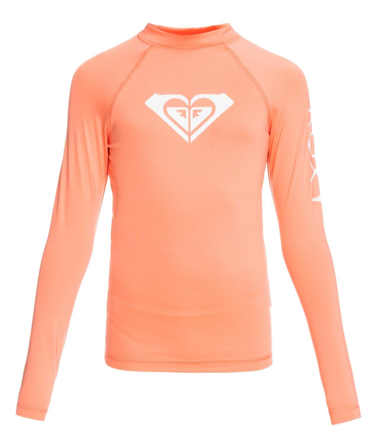 Roxy Rash Guard Roxy Kinder Girls Rash Guard WHOLE HEARTED L G