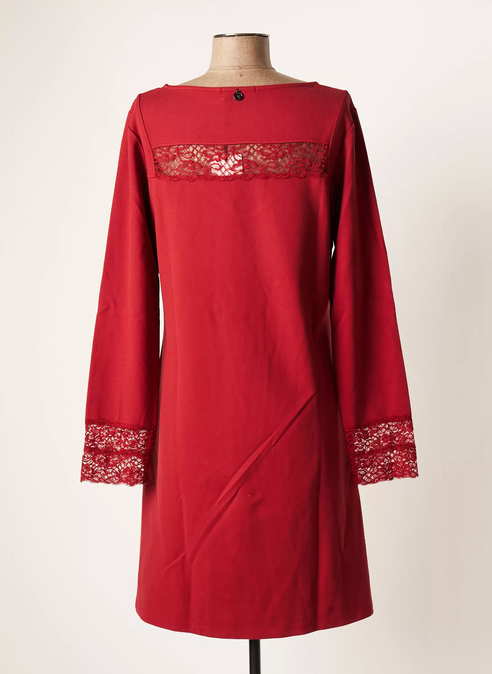 Maloka Robes Courtes Femme couleur orange