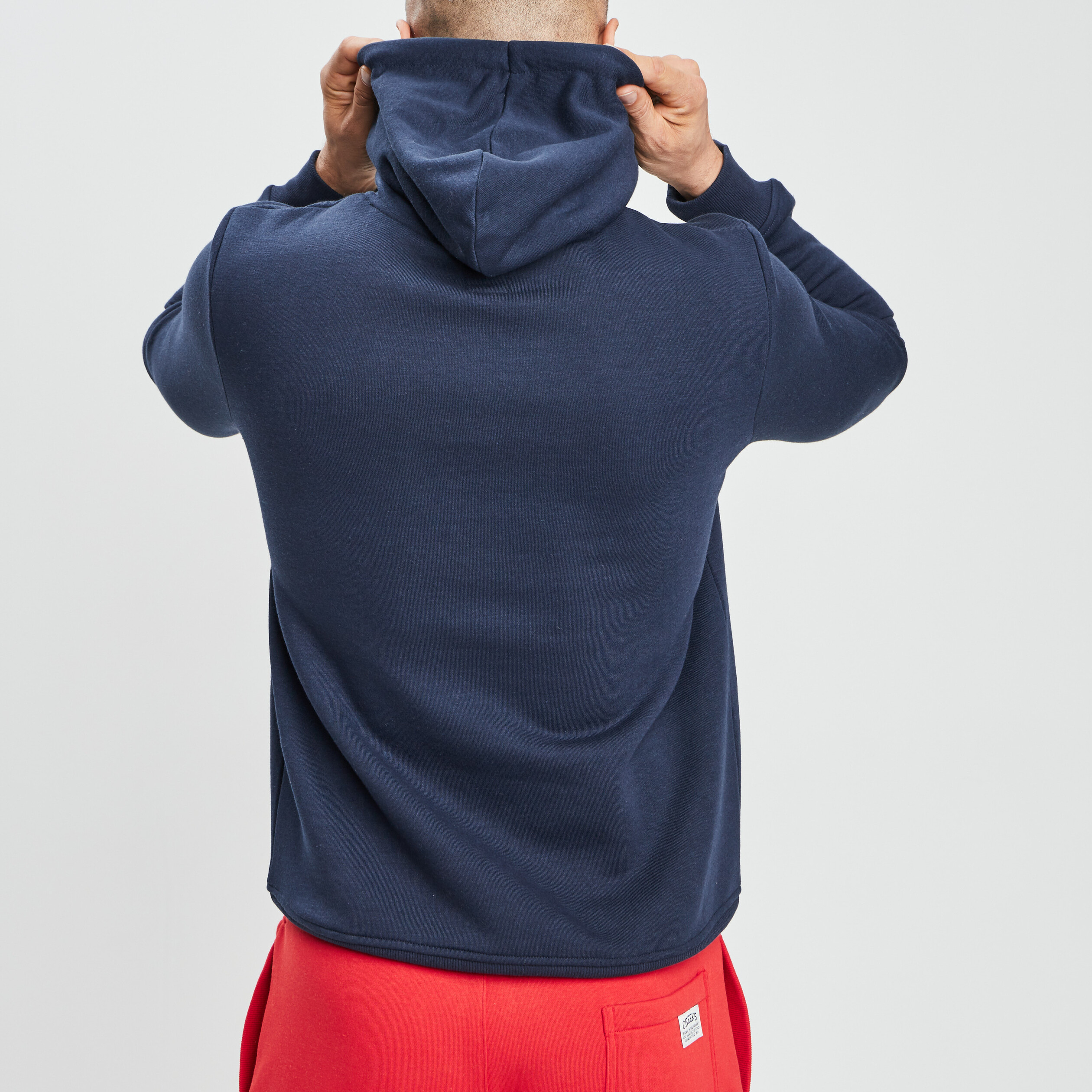 Sweat à capuche hoodie Creeks bleu marine homme | La Halle