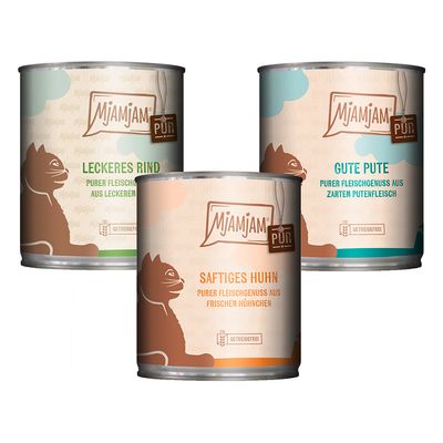 Mixpack MjAMjAM purer Fleischgenuss 6 x 800 g