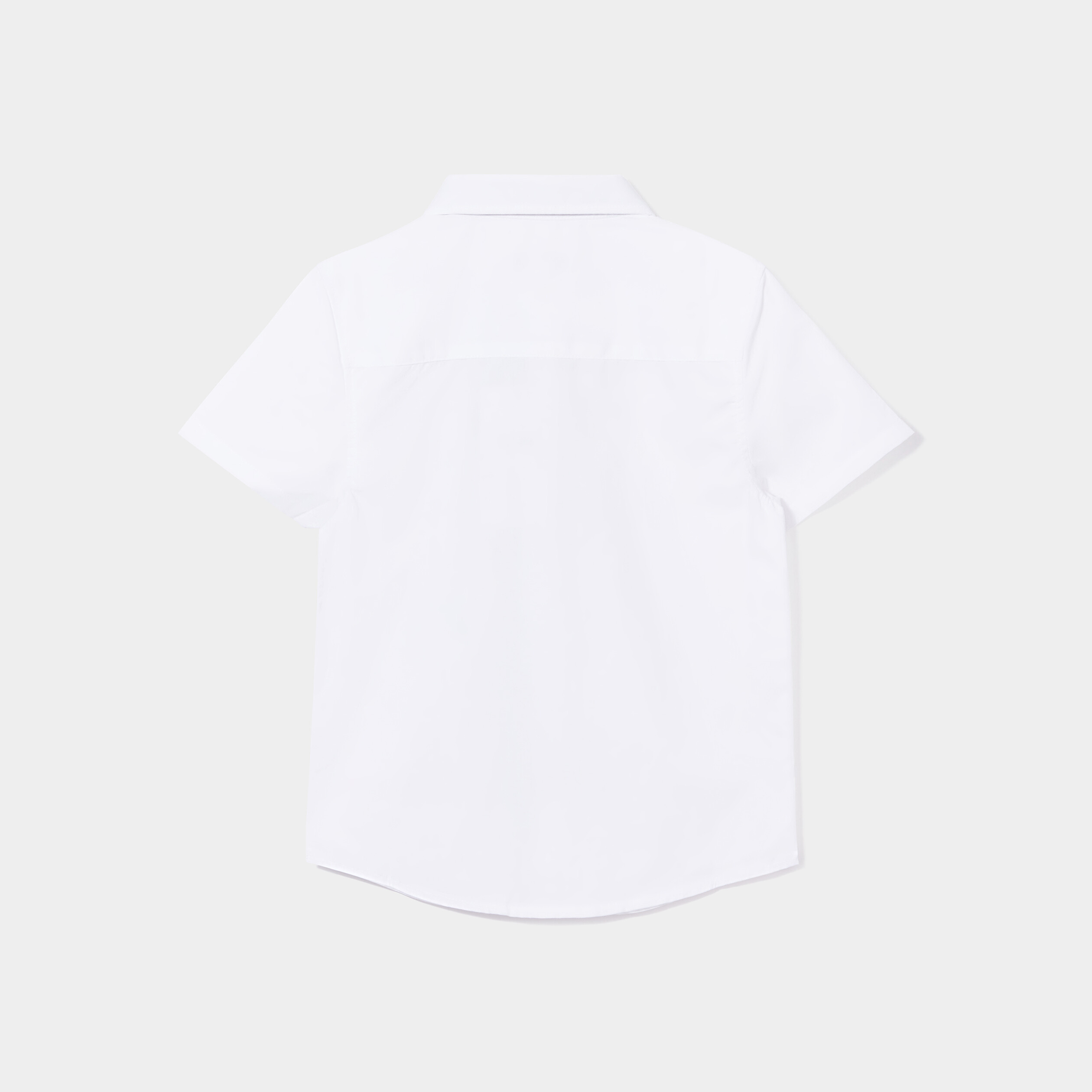 Chemise manches courtes blanc garçon | La Halle