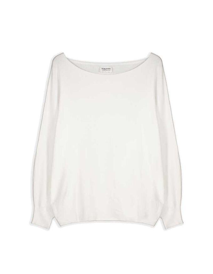 Pullover - Fledermausärmel