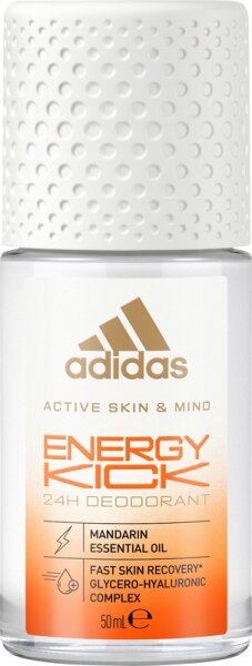 Adidas Active Skin & Mind Energy Kick Deodorant Roll-On