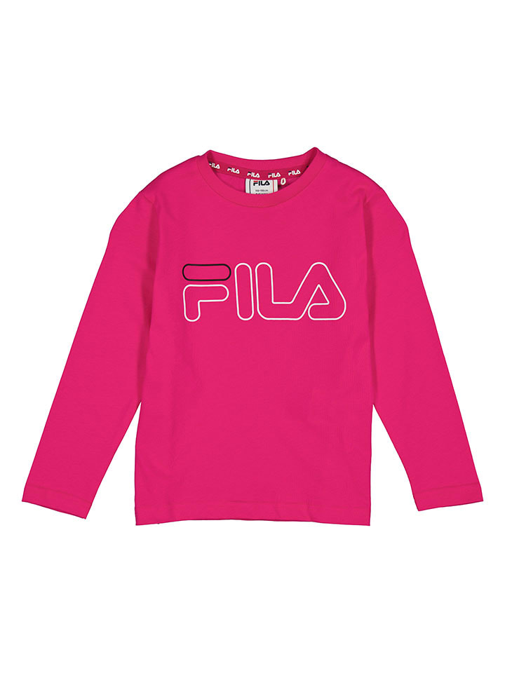 Fila Longsleeve in Pink günstig kaufen