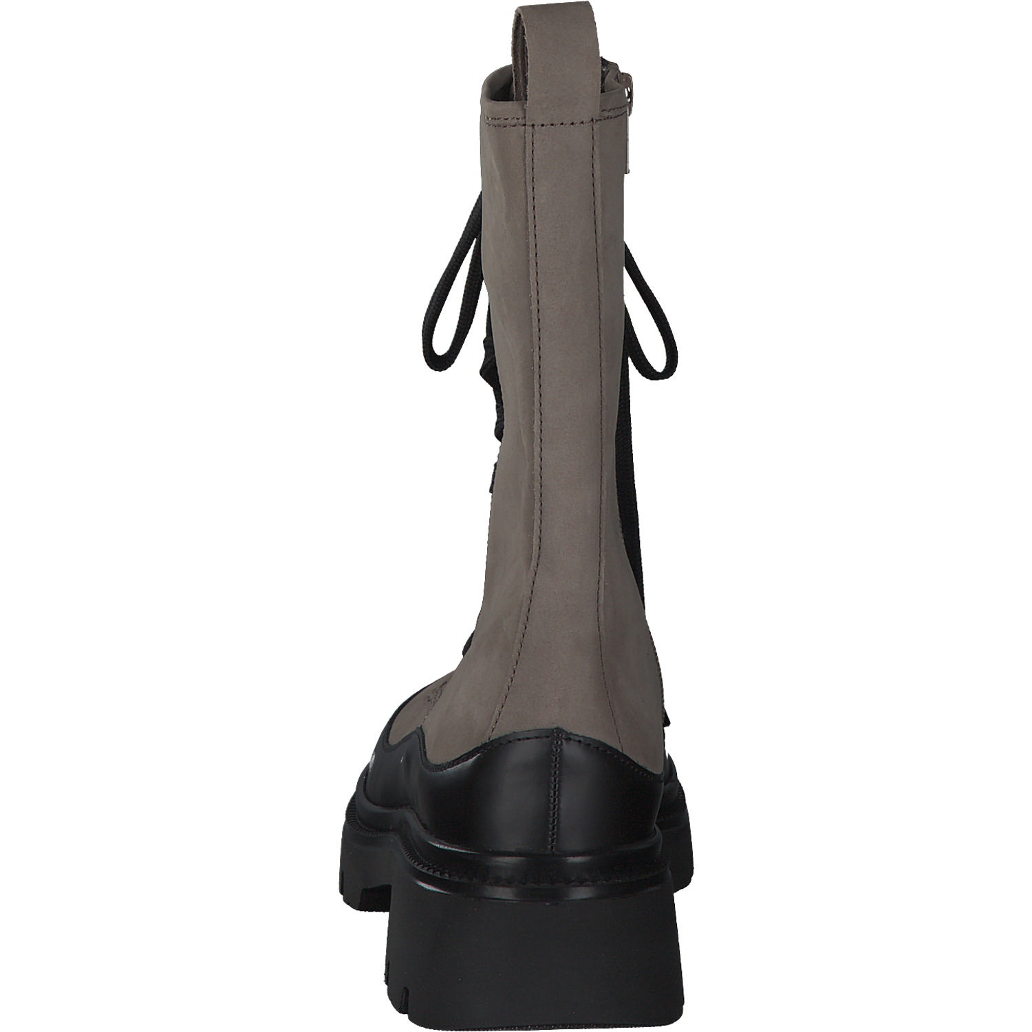 Gabor 91.831, Schnürstiefeletten, Damen, fango/schwarz
