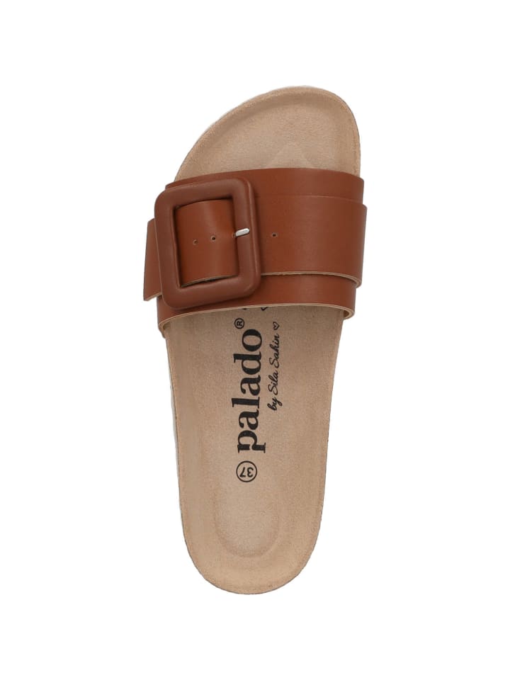 palado Pantoletten in braun günstig kaufen