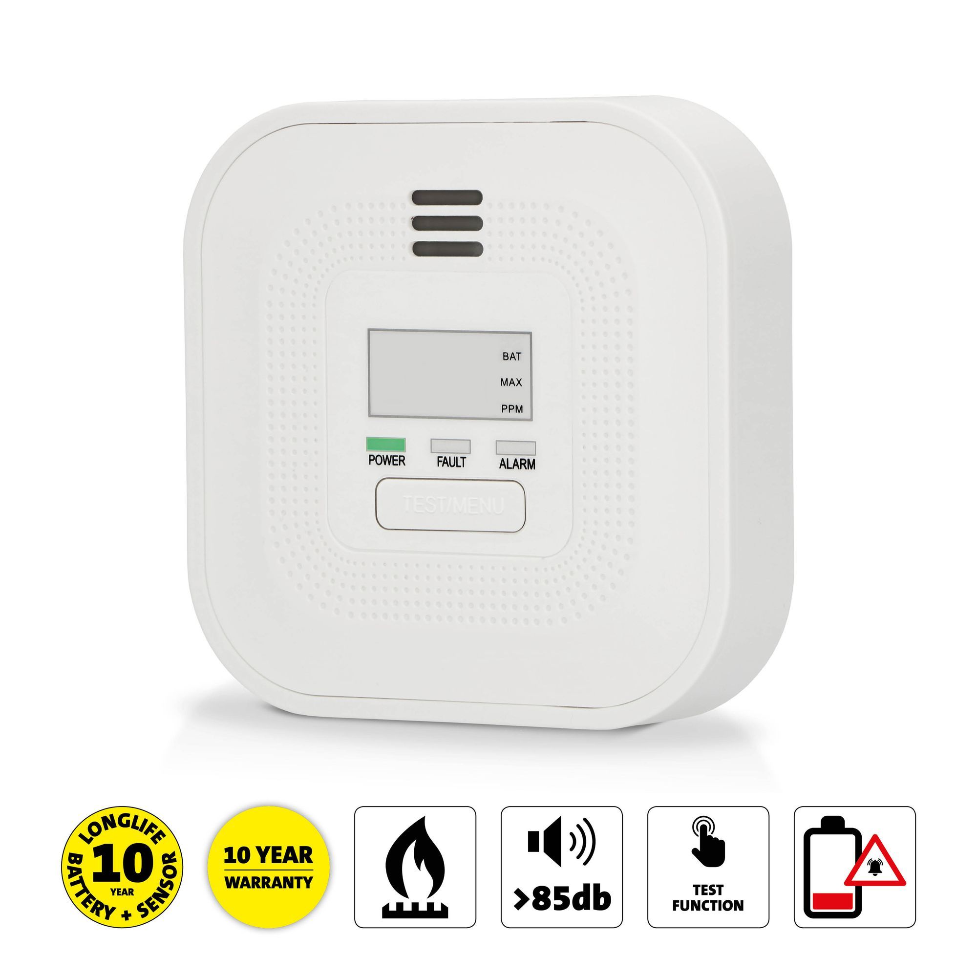 Alecto COA4010 Kohlenmonoxidmelder