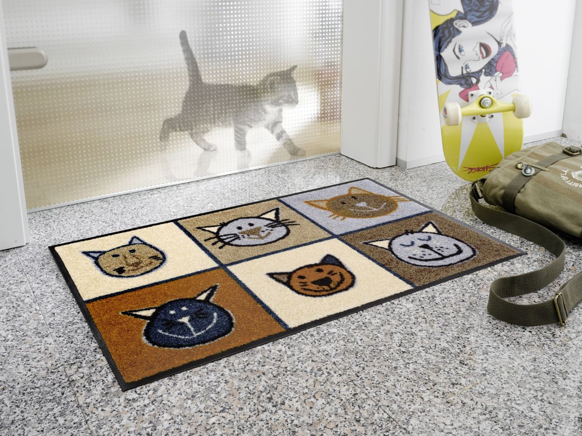 Fußmatte wash dry Miau Miau 50 x 75 cm