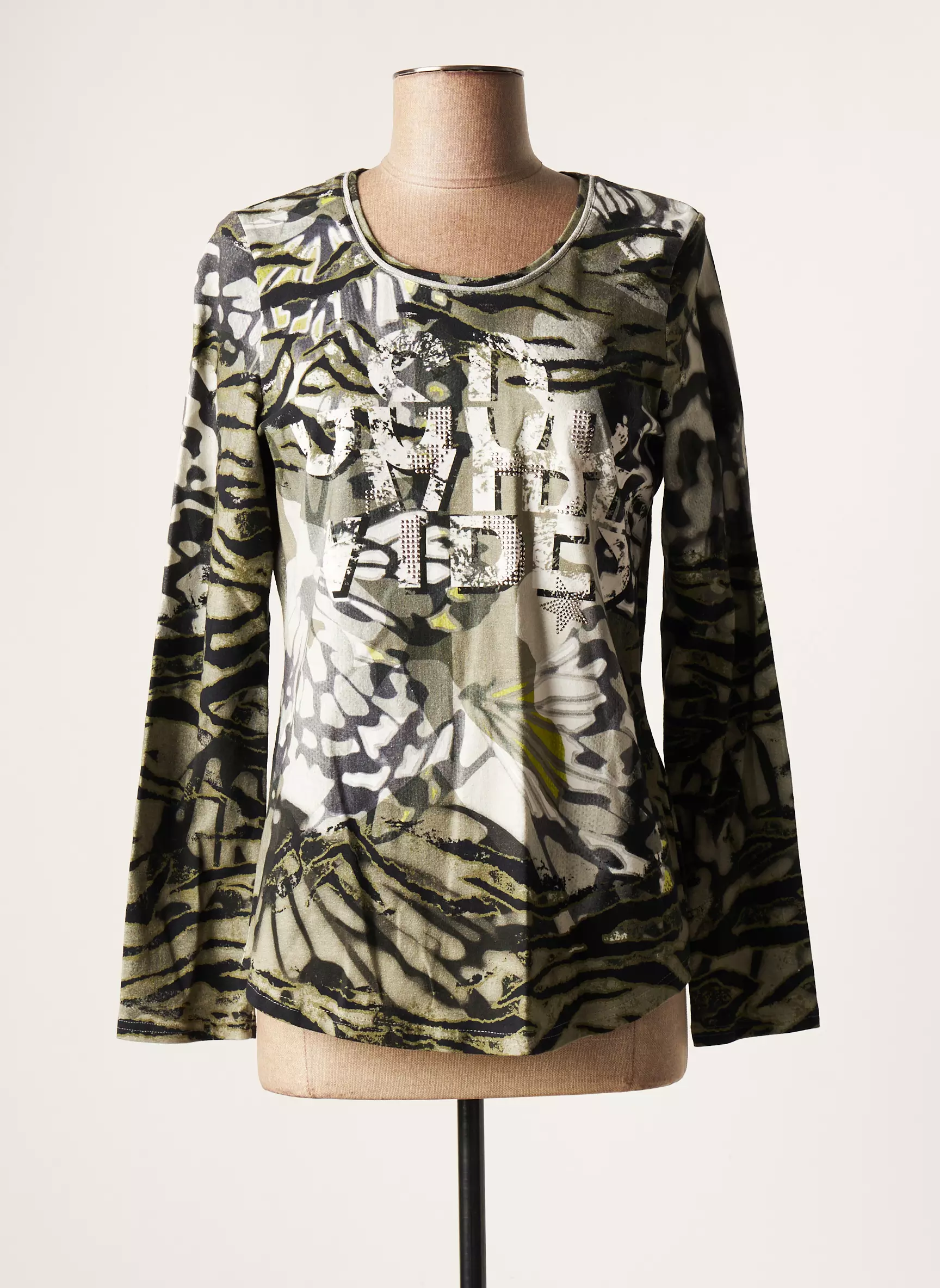 Justwhite Tshirts Femme couleur vert