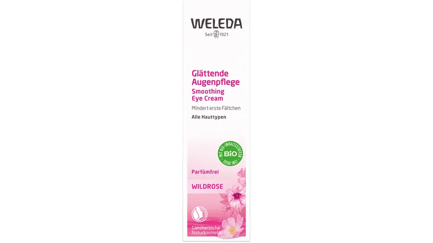 WELEDA WILDROSE Glättende Augenpflege 10 ml