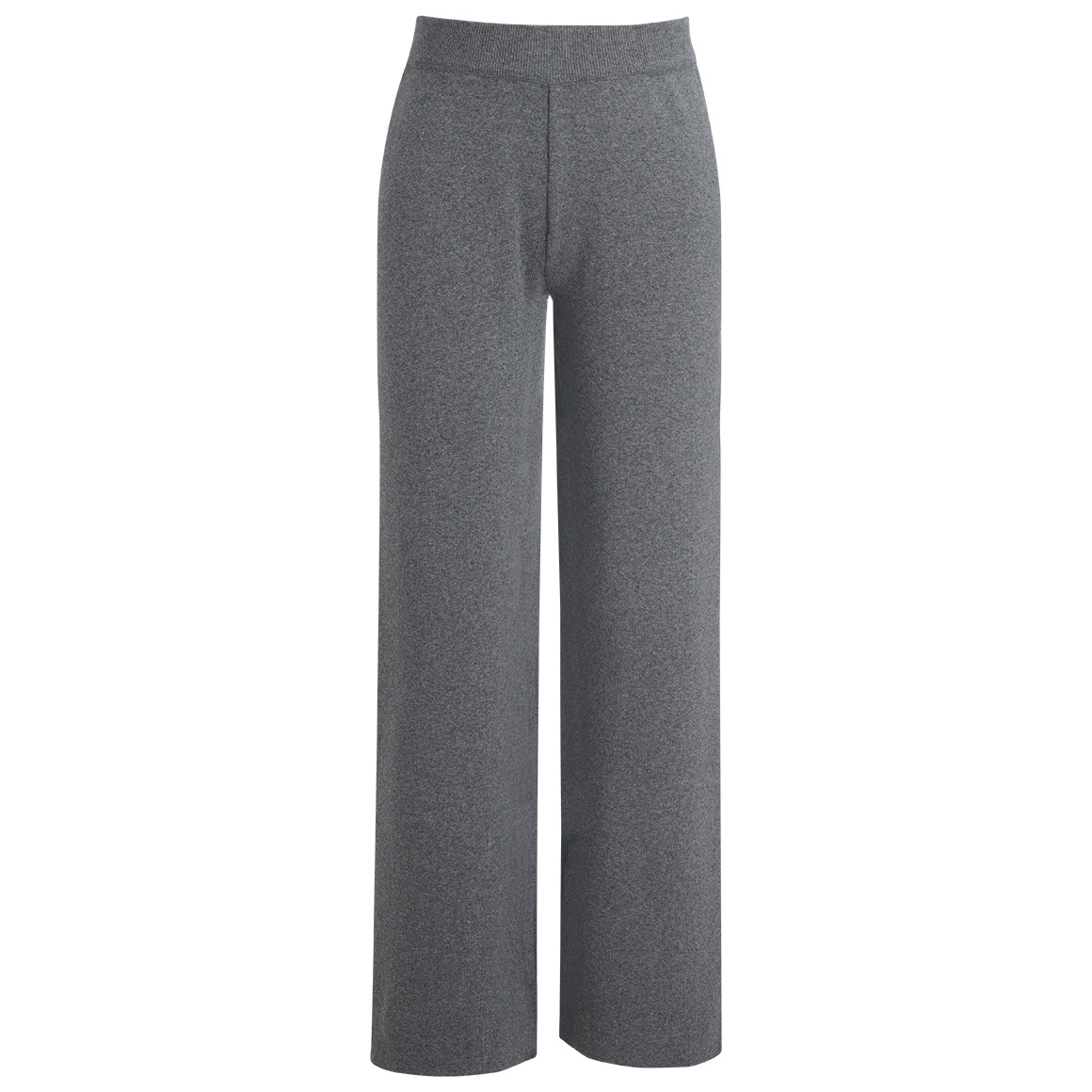 Damen Strickhose mit breitem Elastikbund