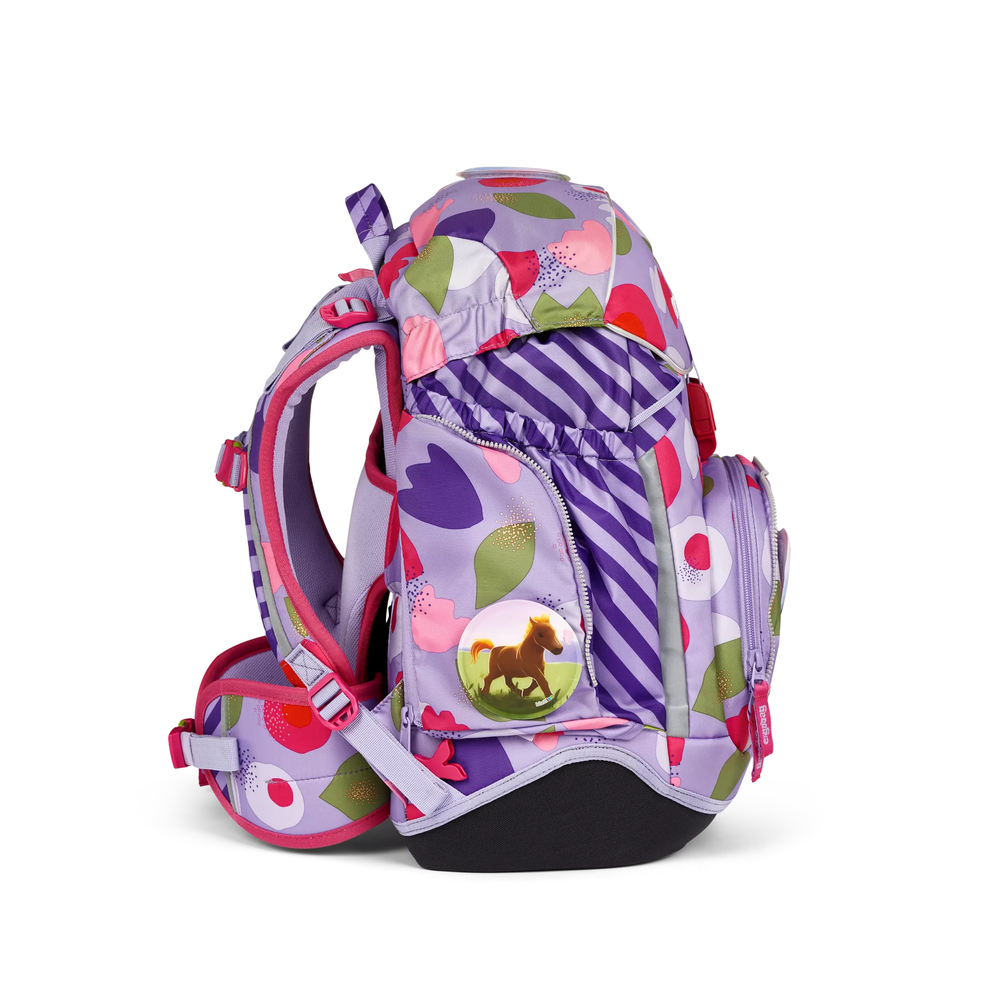 ergobag Schulrucksack-Set Blütenzaubär
