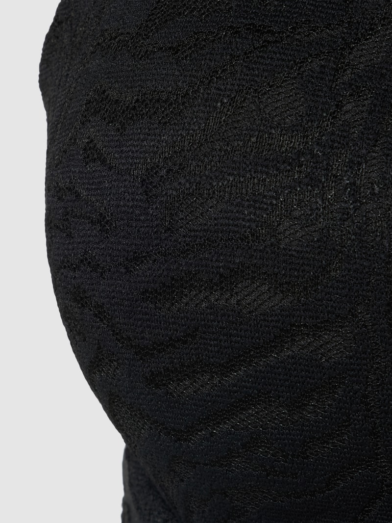 Schalen-BH mit Spitzenbesatz Modell 'INTRINSIC' in schwarz