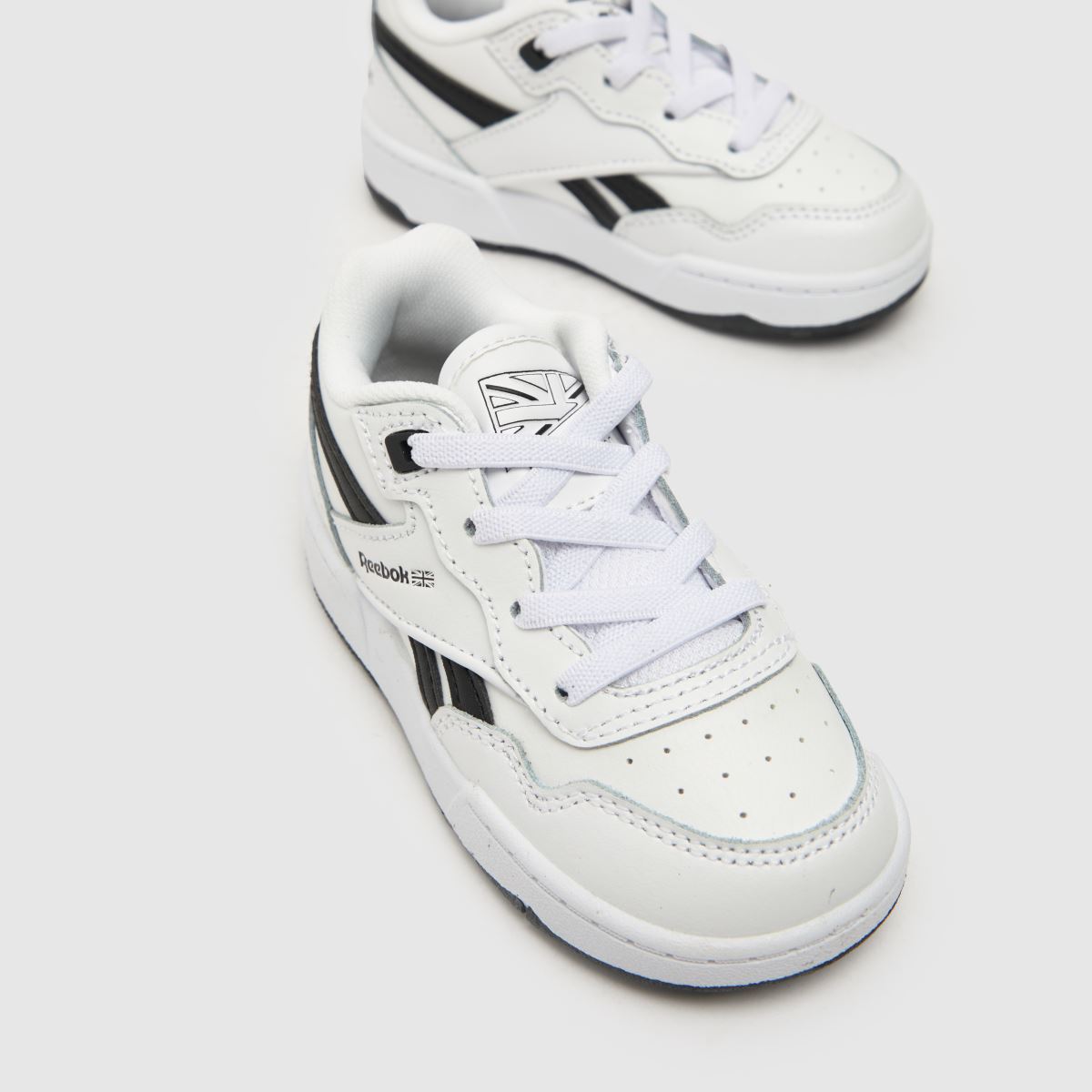Reebok fehér és fekete bb 4000 ii kisgyermek cipő