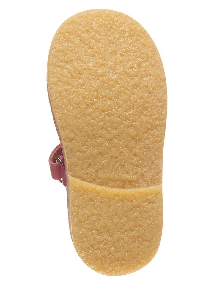 kmins Leder-Spangenballerinas in Pink günstig kaufen