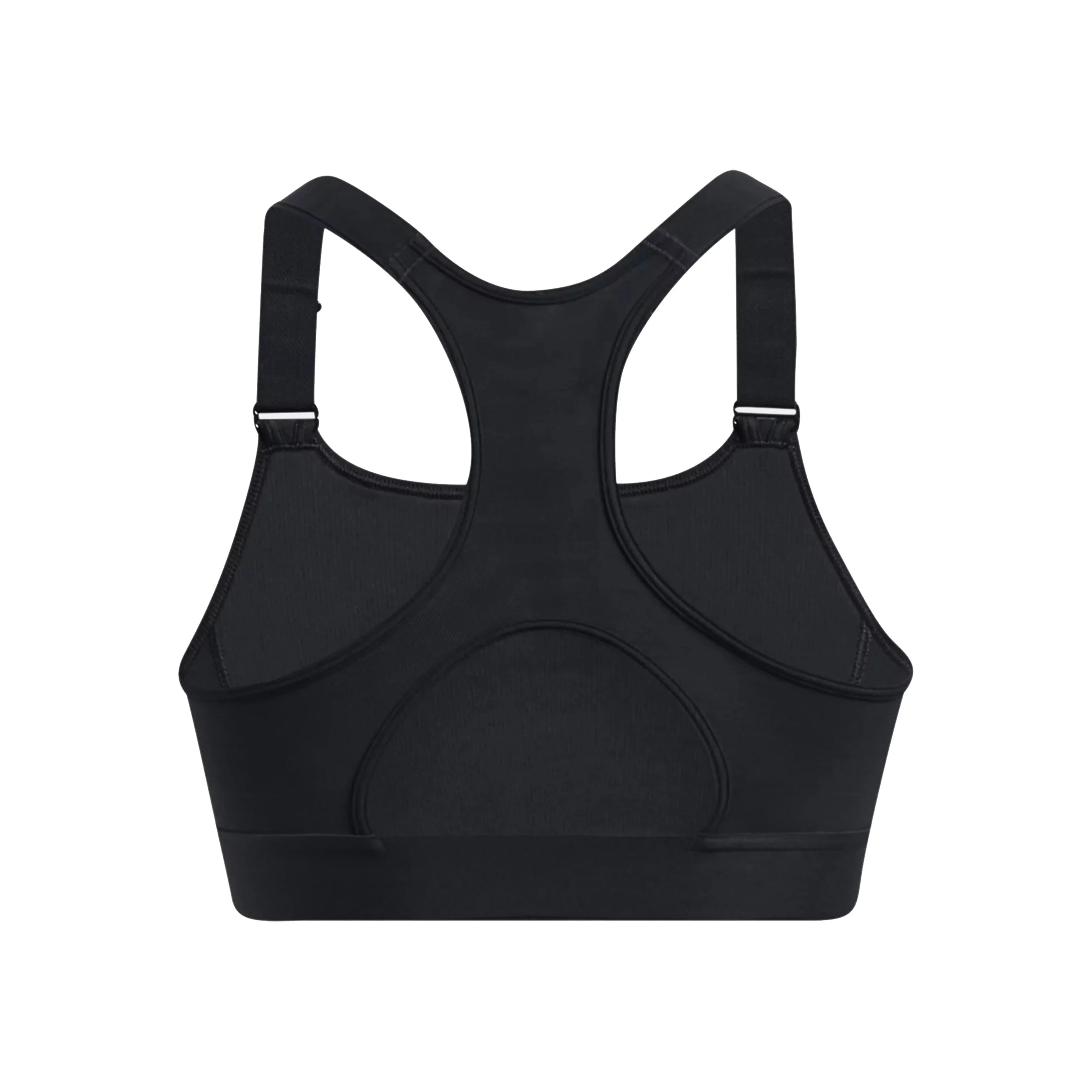 HeatGear High Sport-BH Damen - Schwarz