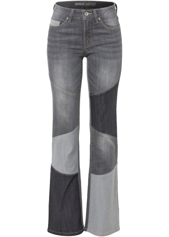 Patchwork Schlagjeans