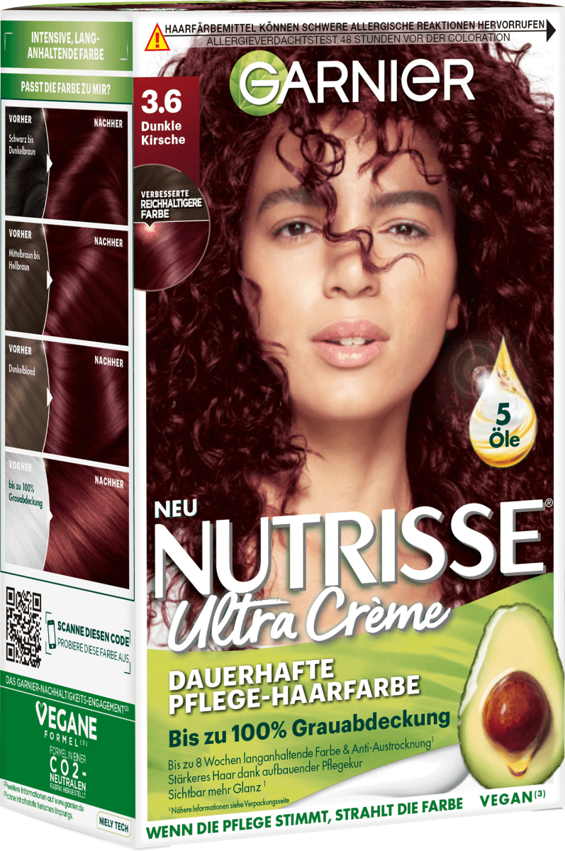 Haarfarbe 3.6 Dunkle Kirsche, 1 St