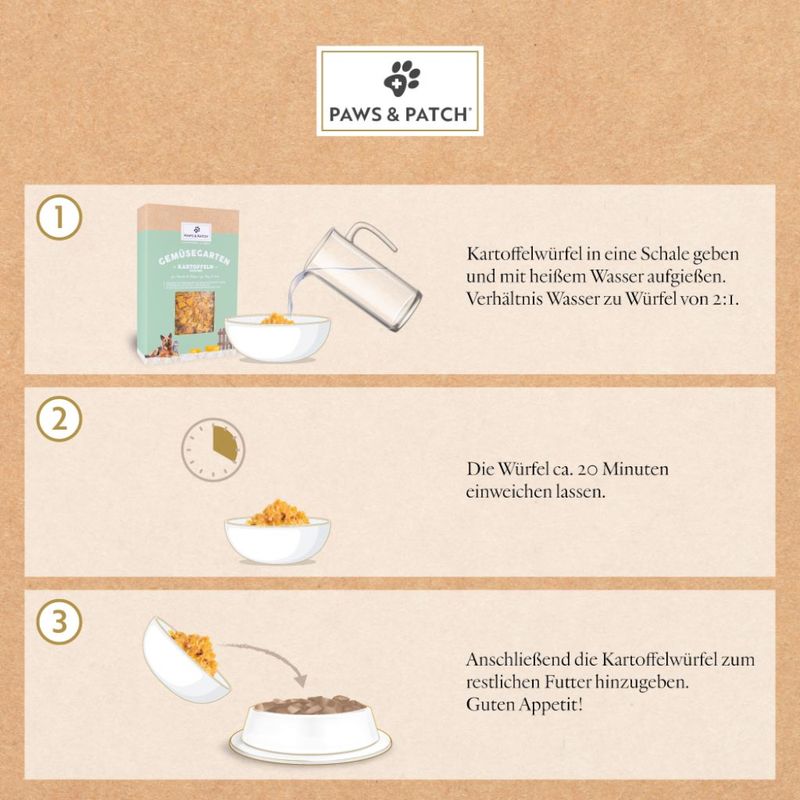 PAWS & PATCH Kartoffelwürfel zu TOP-Preisen