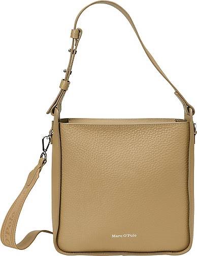 Marc O'Polo Hobo-Bag small aus genarbtem Rindsleder