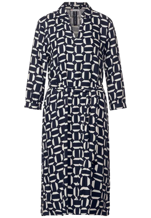 Street One Viskose Kleid mit Print
