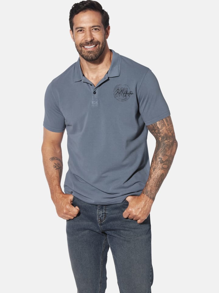Jan Vanderstorm Poloshirt BRORTE in blau günstig kaufen