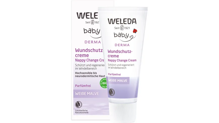 WELEDA BABY DERMA WEIßE MALVE Wundschutzcreme 50 ml